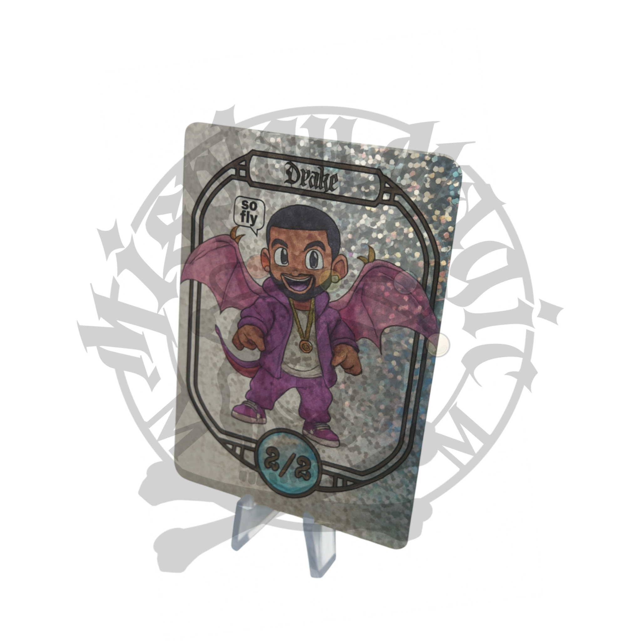 Custom Drake Token "HotlineBl!ng Foil" | 2er Set